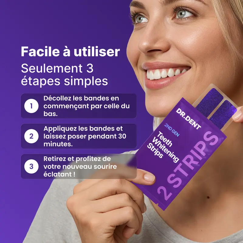 LUMSMILE® - Bandes blanchissantes