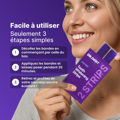 LUMSMILE® - Bandes blanchissantes